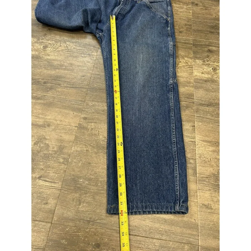 Vintage Nautica Jeans Men Size 34x32 Blue Baggy 90s Y2K Hip‎ Hop Skate